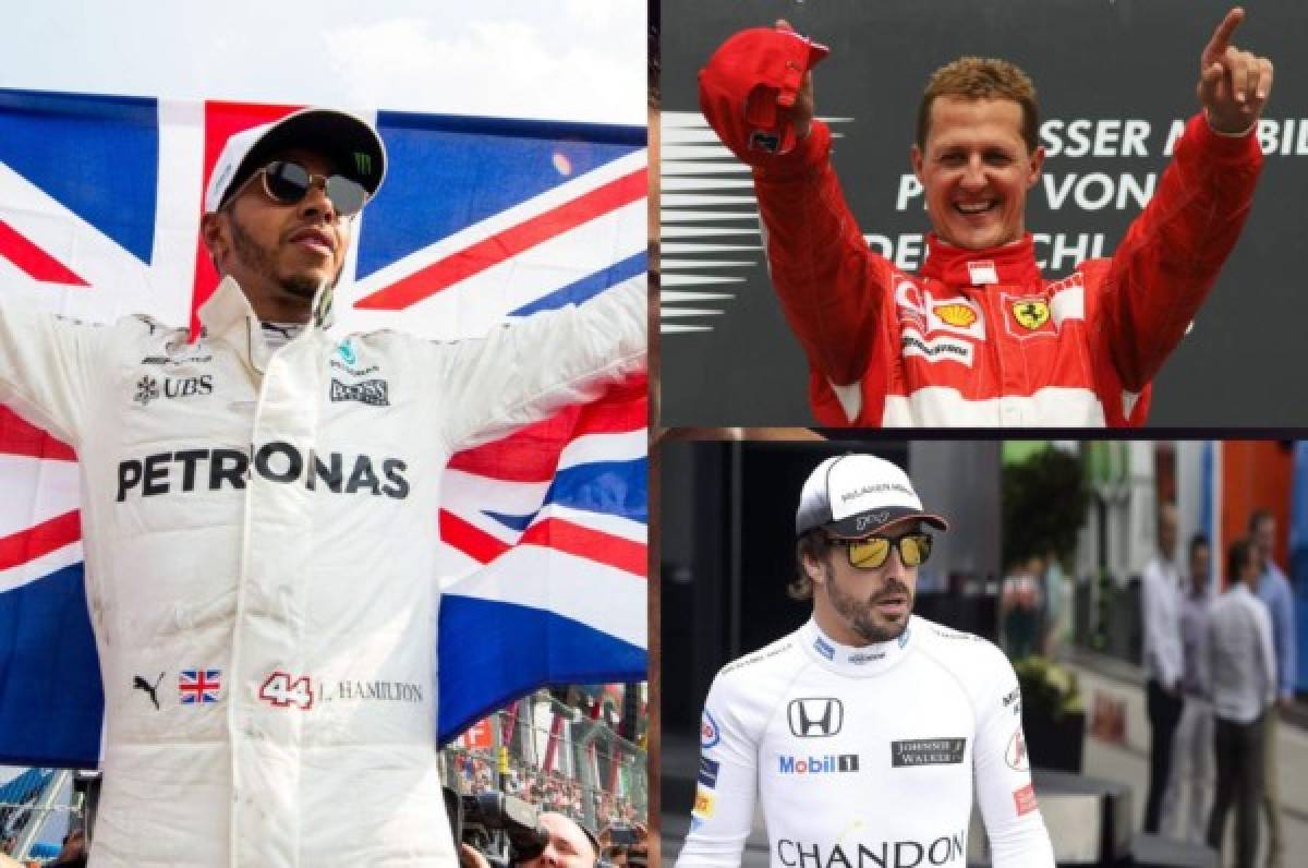 Lewis Hamilton encabeza la lista de pilotos mejor pagados de la historia de la Fórmula Uno