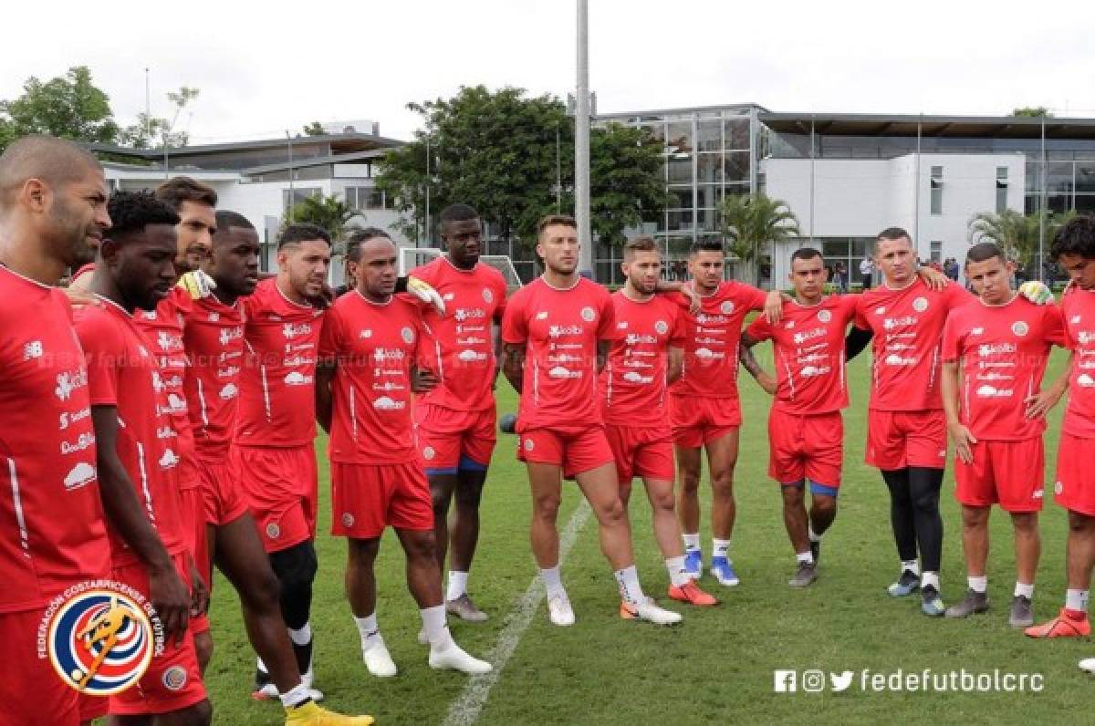 Costa Rica separa a futbolista pocos días para su debut en Copa Oro 2019