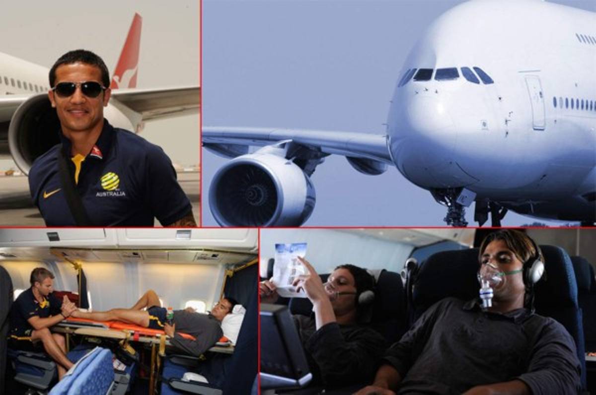 Así es el lujoso avión en el que viajará Australia desde San Pedro Sula