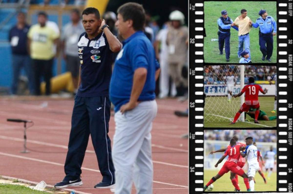 Las imágenes que la televisión no te presentó del Honduras-Panamá