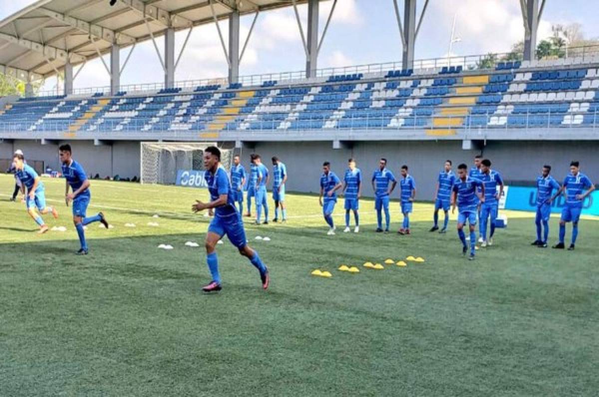 La Selección Sub-17 de Honduras afina detalles para los amistosos ante Panamá