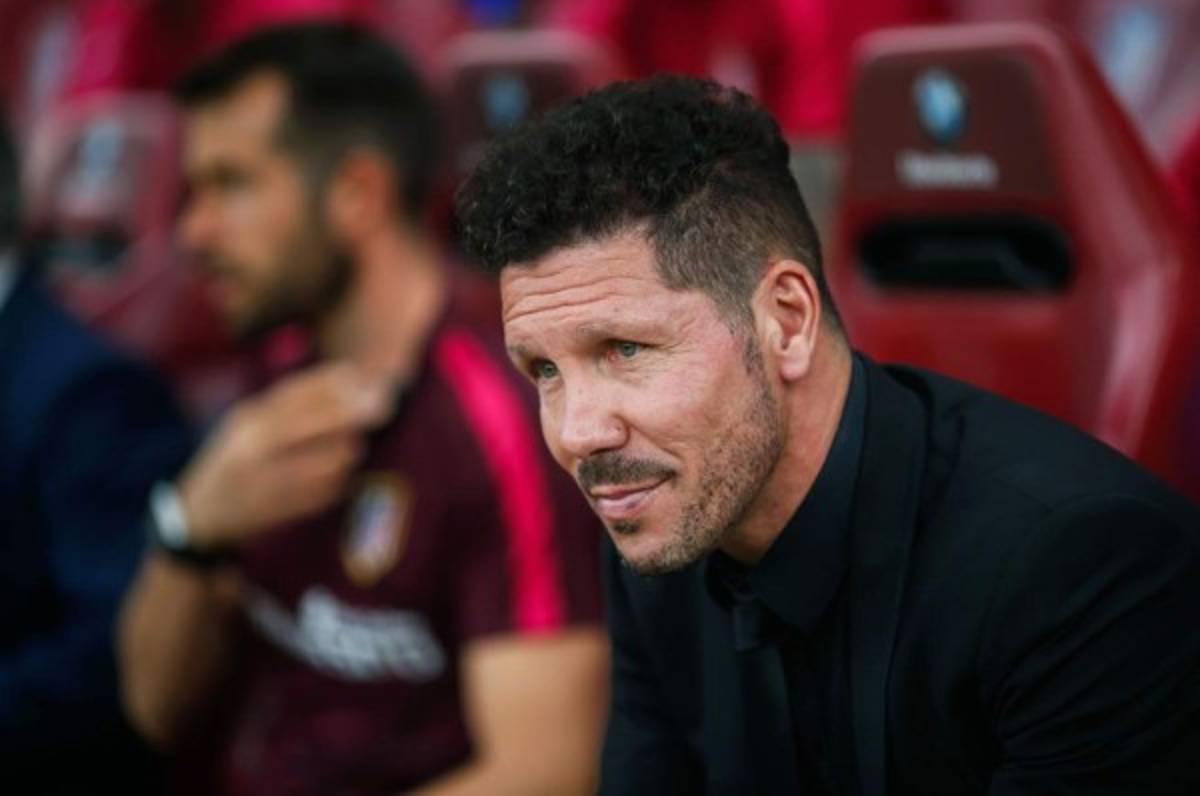 Simeone sobre su futuro en el Atlético: 'Sí, me voy a quedar'