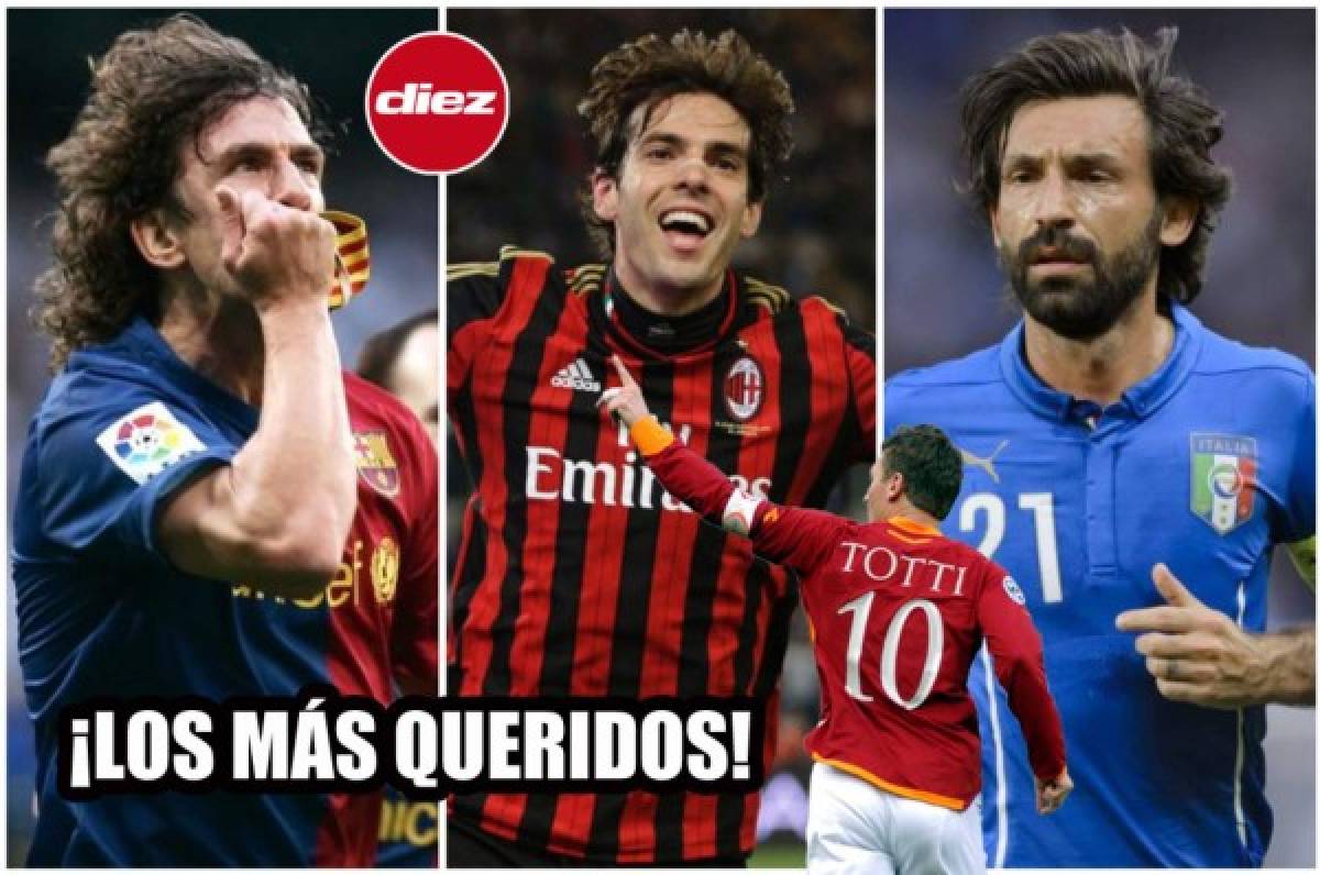 ¡Equipazo! El espectacular 11 ideal de los futbolistas imposibles de odiar