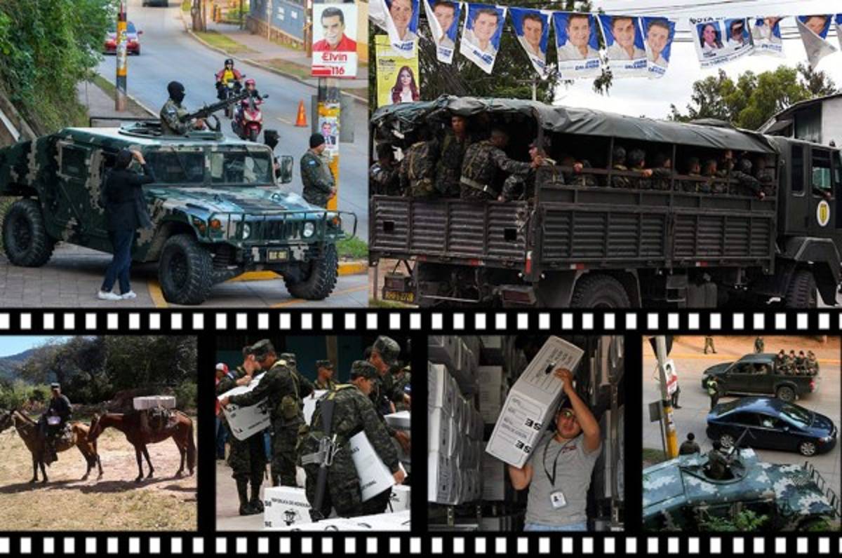 Honduras se encuentra militarizada para desarrollar el proceso electoral