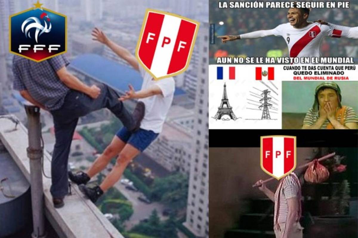 Los terribles memes de la eliminación de Perú del Mundial de Rusia 2018