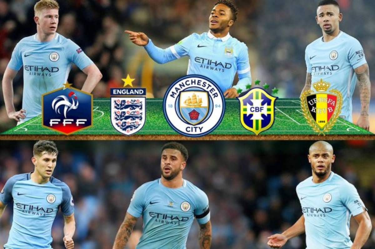 ¡DE LUJO! El 11 del Manchester City presente en cuartos del Mundial de Rusia