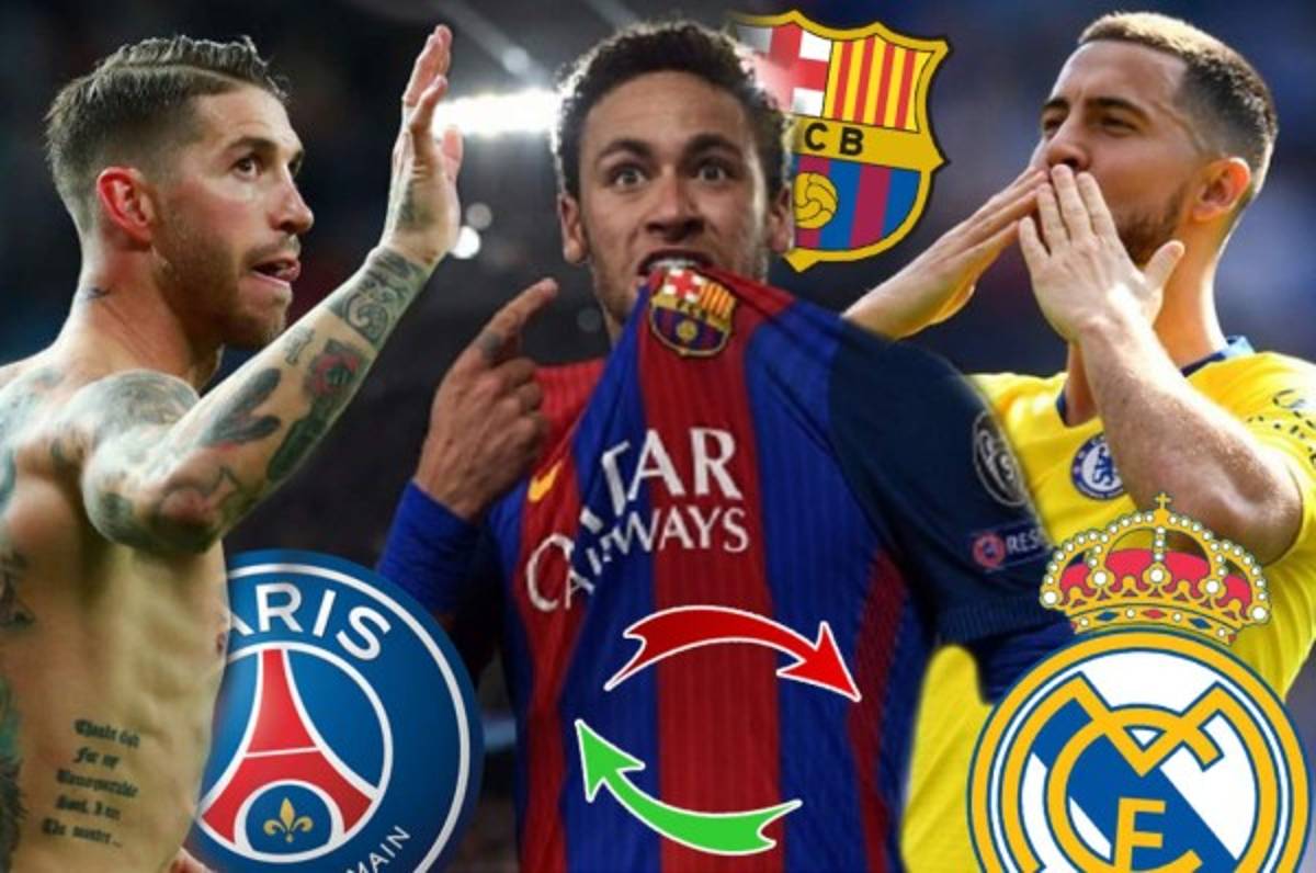Mercado: Vuelta de Neymar al Barça, Hazard se confiesa y el Milan anuncia dos salidas