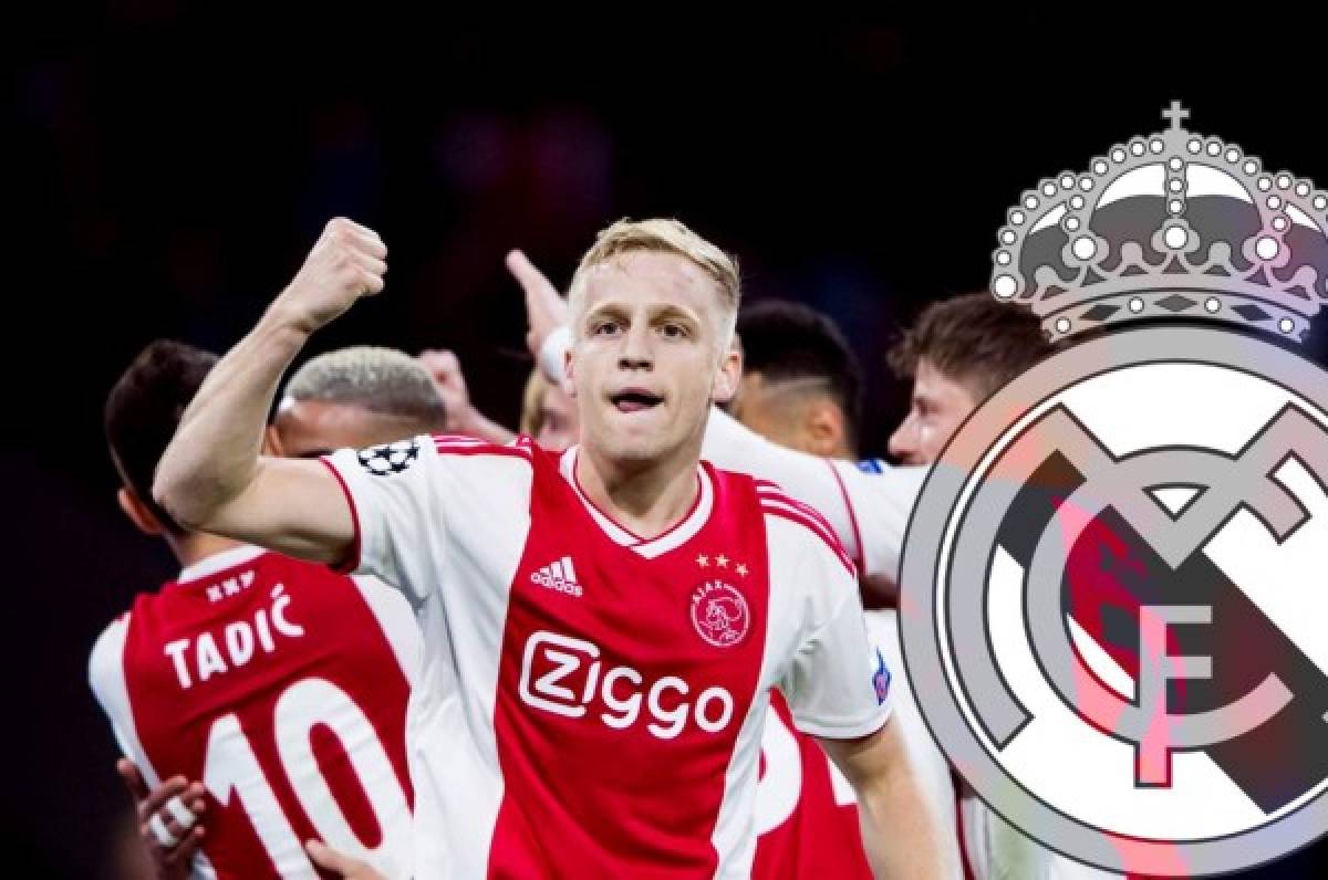 Donny Van de Beek: Real Madrid ofrece al Ajax 50 millones de euros por su fichaje