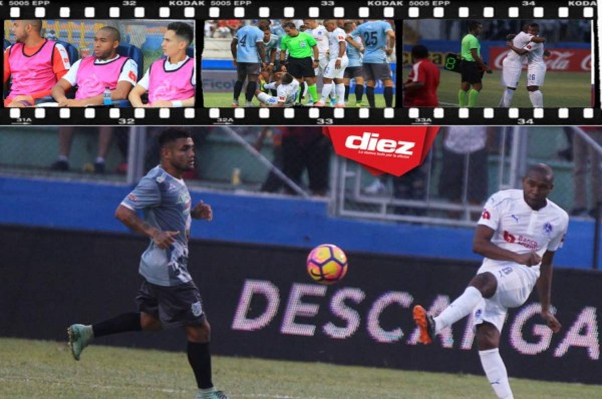 CURIOSO: El regreso de Wilson Palacios y los rostros tristes en Platense