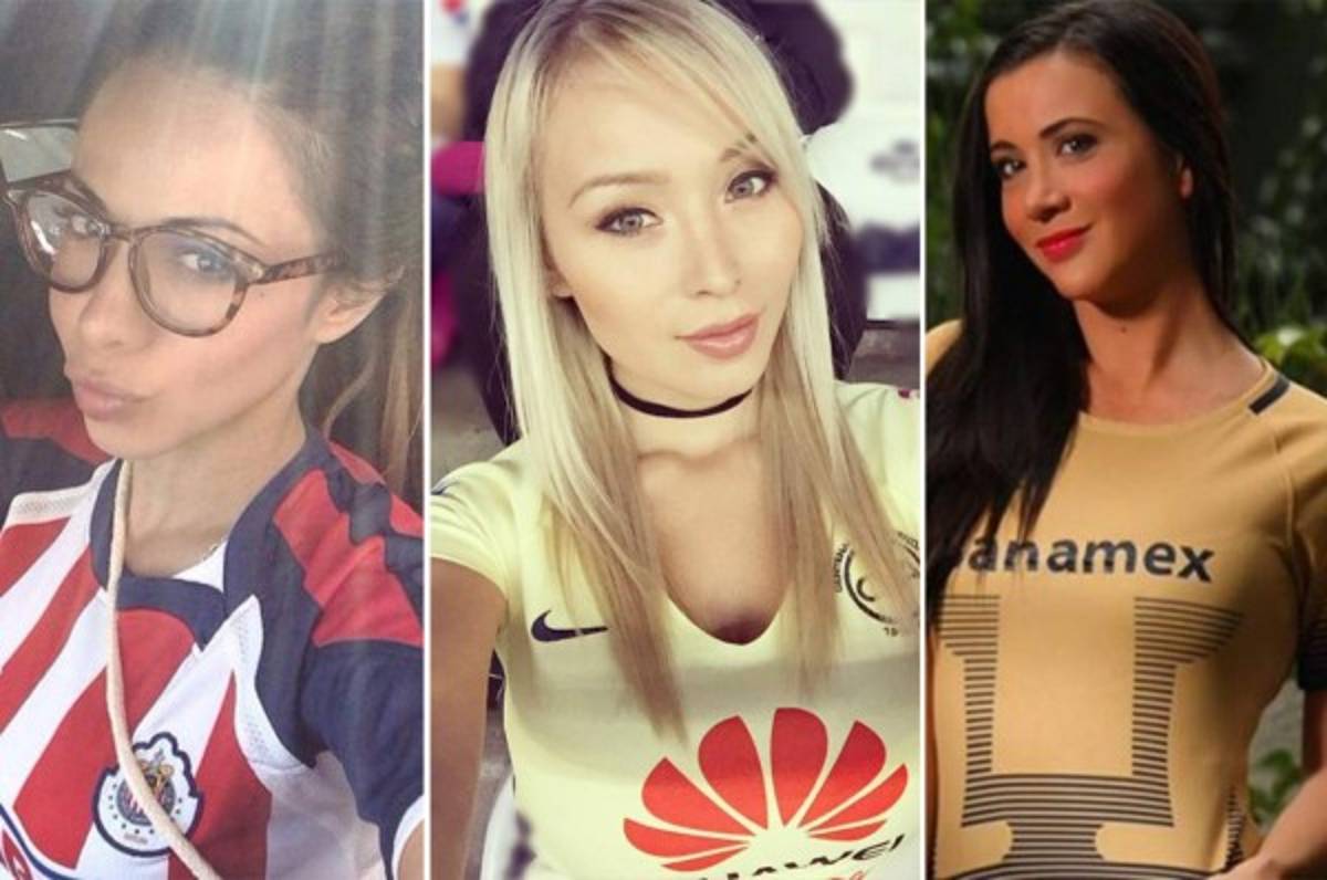 Las 20 famosas aficionadas más bellas de la Liga mexicana