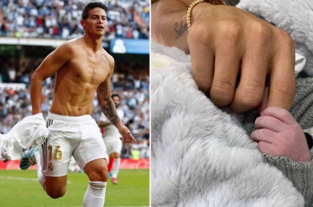 James Rodríguez anuncia el nacimiento de su segundo hijo... ¿con Shannon de Lima?