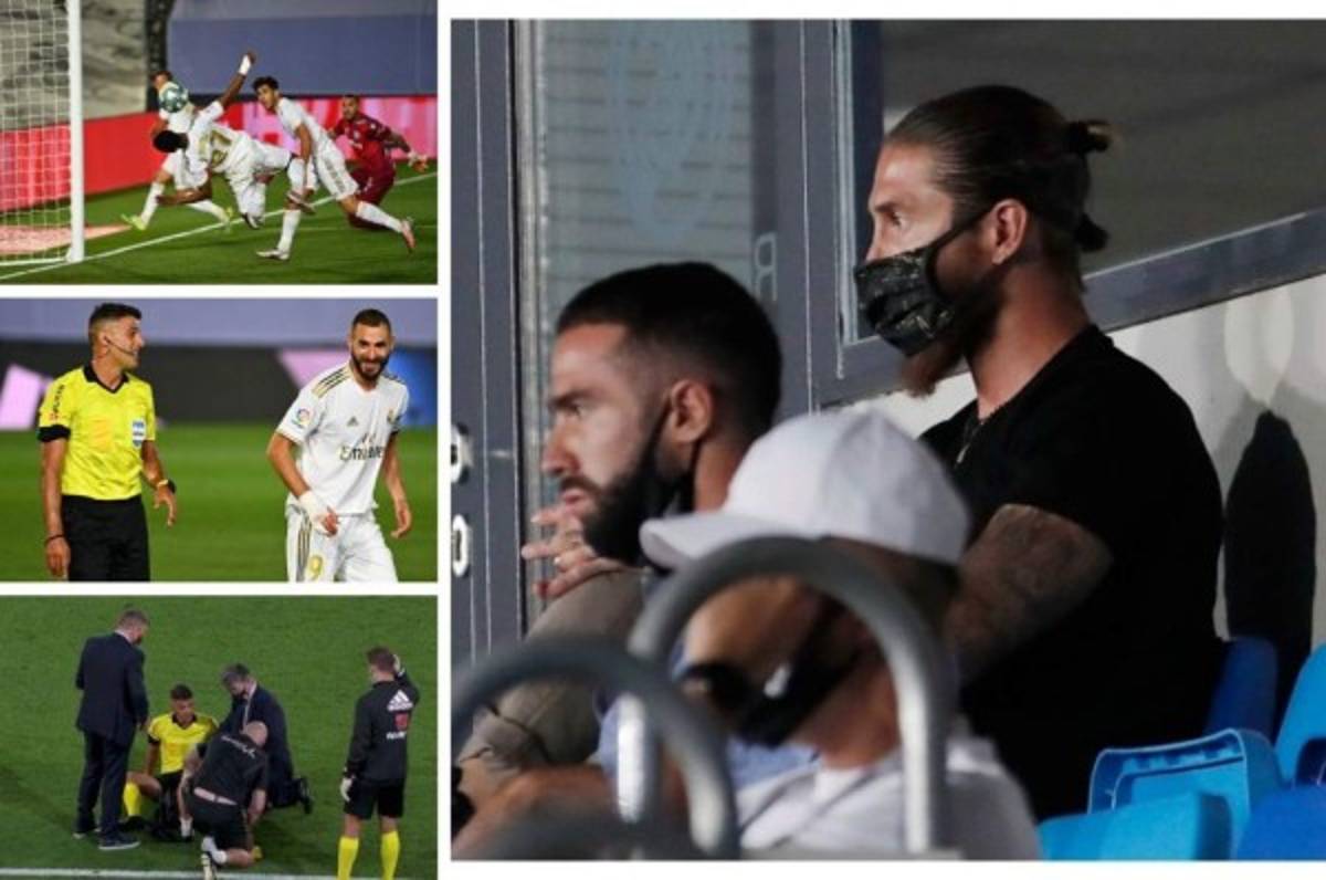 Fotos: La reacción de Sergio Ramos por el nuevo penal y las risas de Benzema con el árbitro