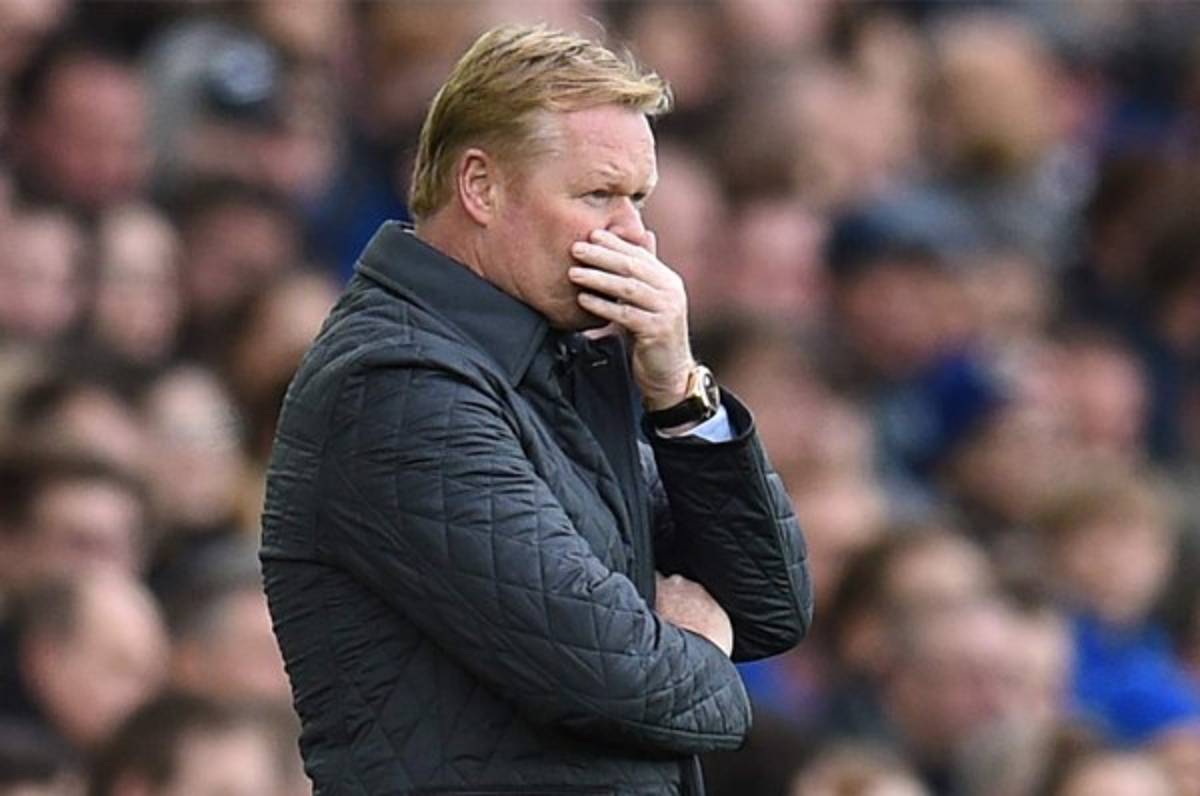Everton hace oficial el despido de Ronald Koeman