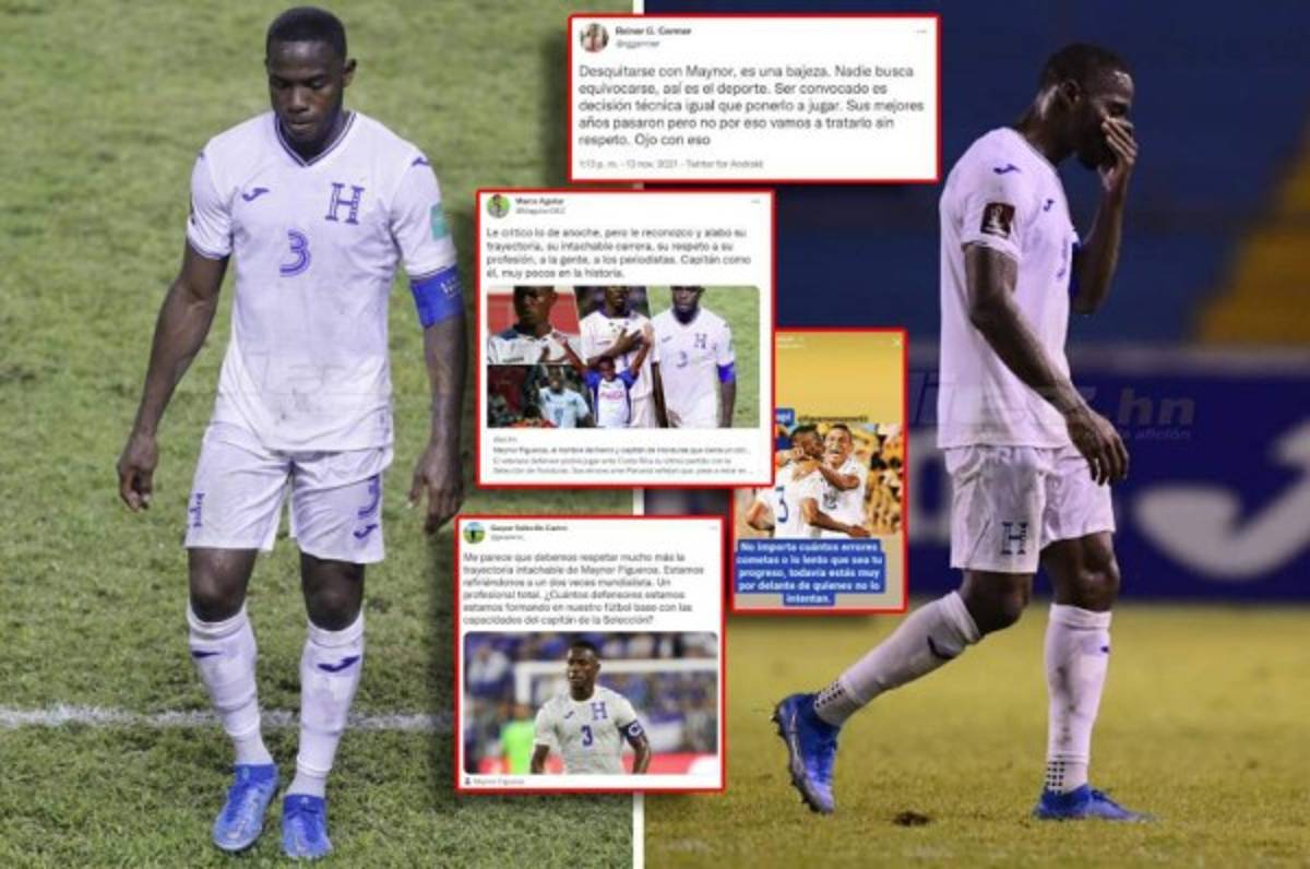 Prensa y futbolistas respaldan a Maynor Figueroa: 'No hay que ser mal agradecidos, se le debe respetar'