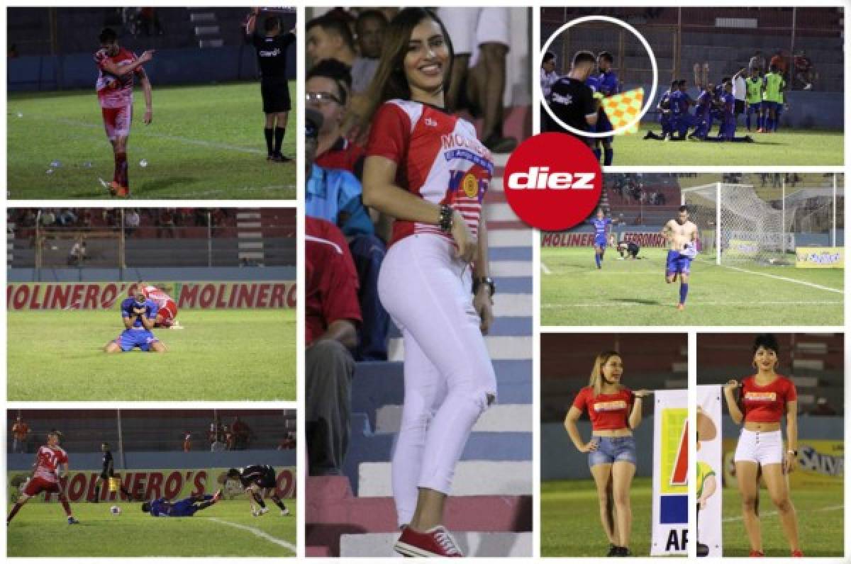 NO VISTE EN TV: Chicas lindas, explosión de ira y festejos en el Estadio Ceibeño