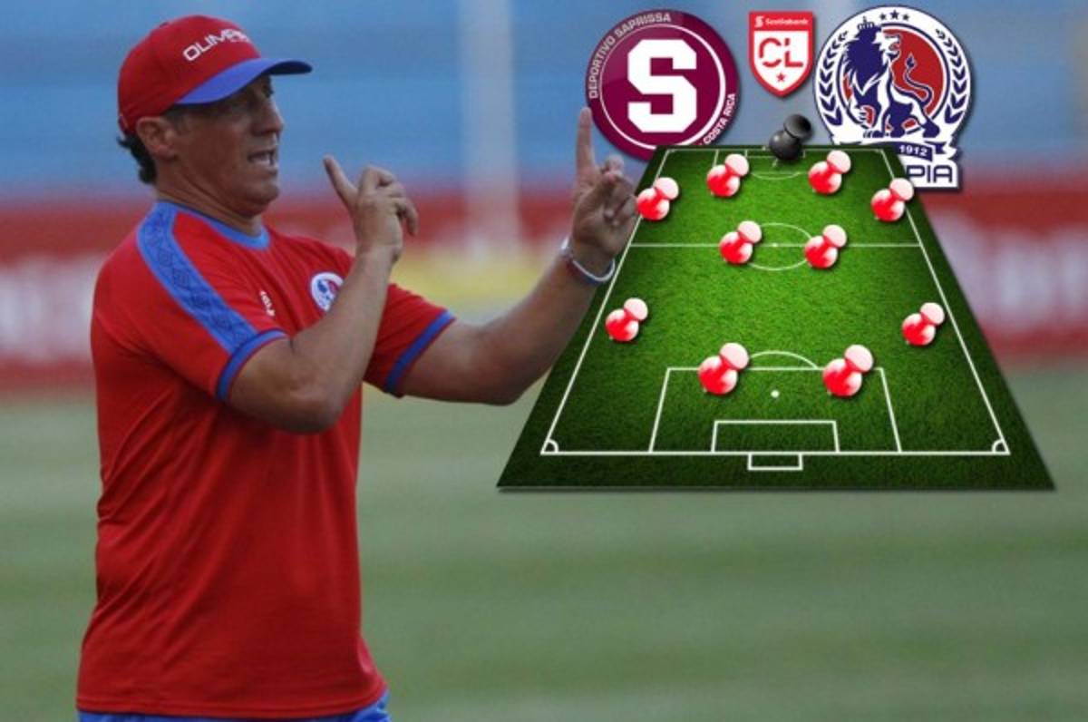 ¡Con un cambio! El 11 confirmado de Olimpia para el choque con Saprissa