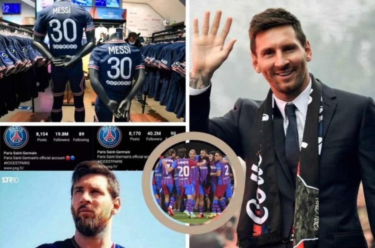 El efecto Messi: Las impactantes cifras millonarias de su llegada al PSG; Barcelona se hunde