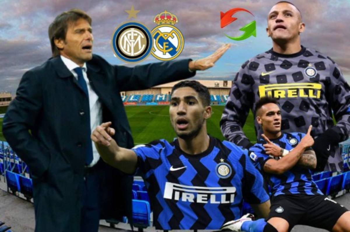 Antonio Conte y la alineación con el que el Inter buscará hundir al Real Madrid en Champions