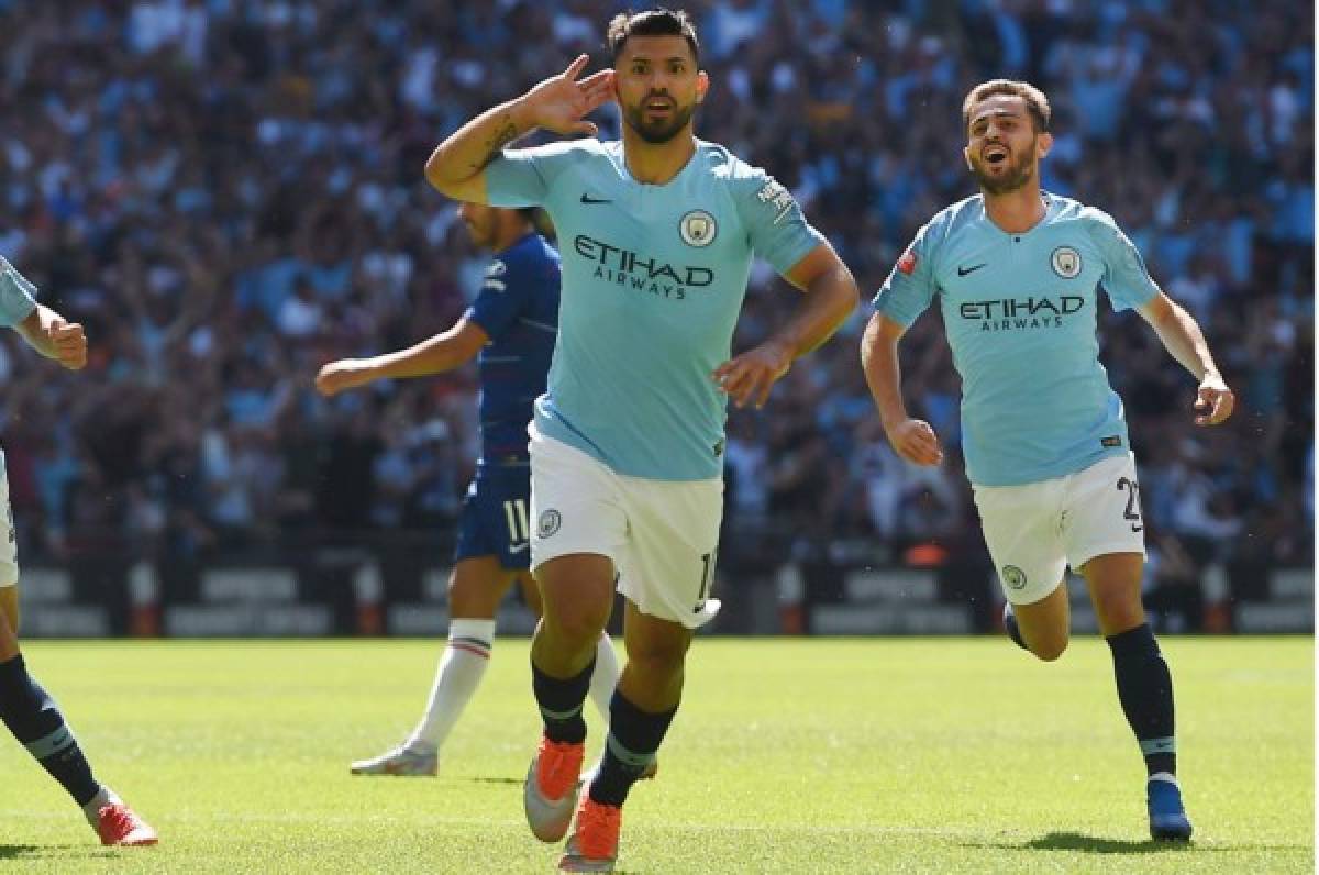 'Kun' Agüero marca su gol número 200 con el Manchester City