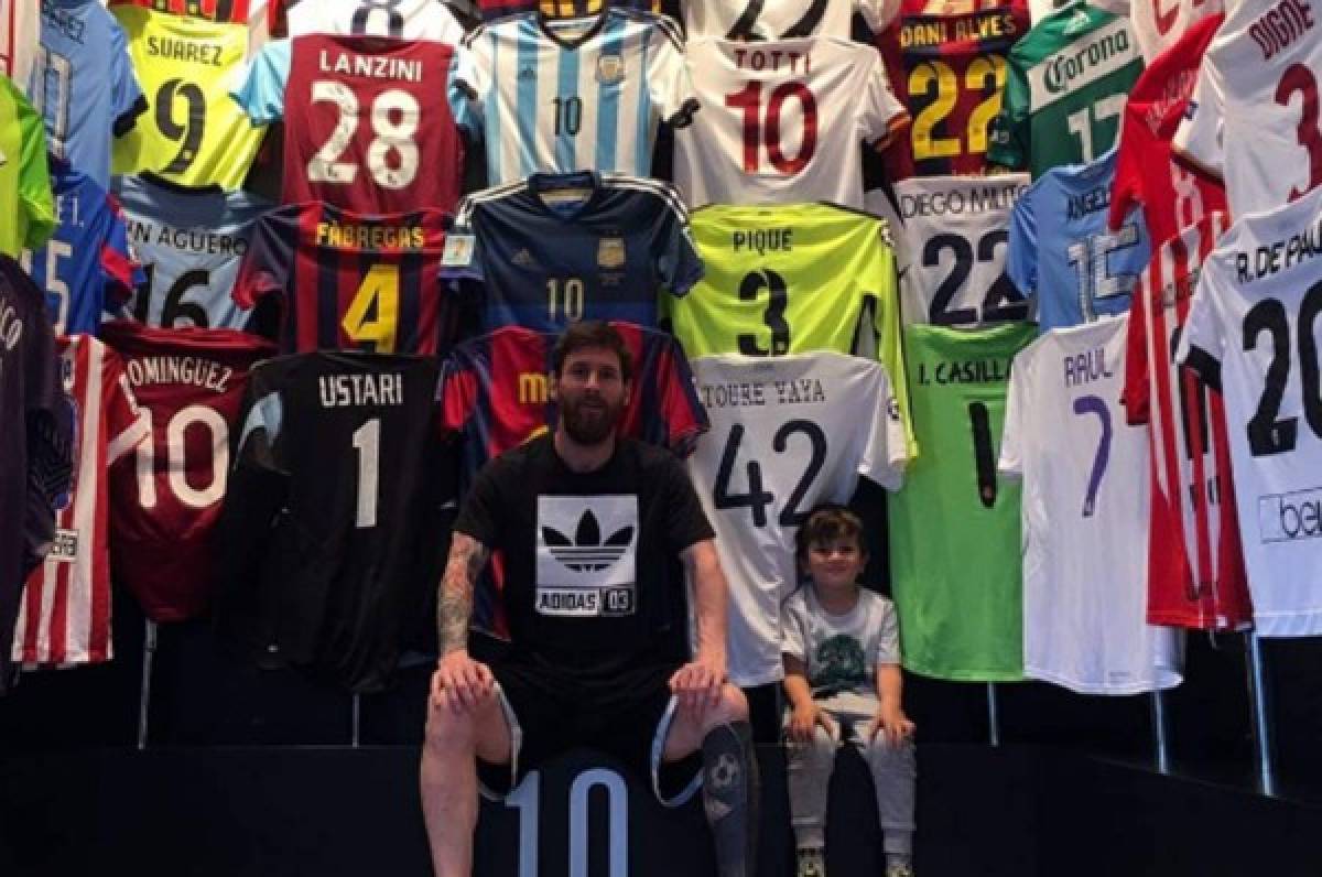 Once grandes estrellas que no están en la colección de camisetas de Messi
