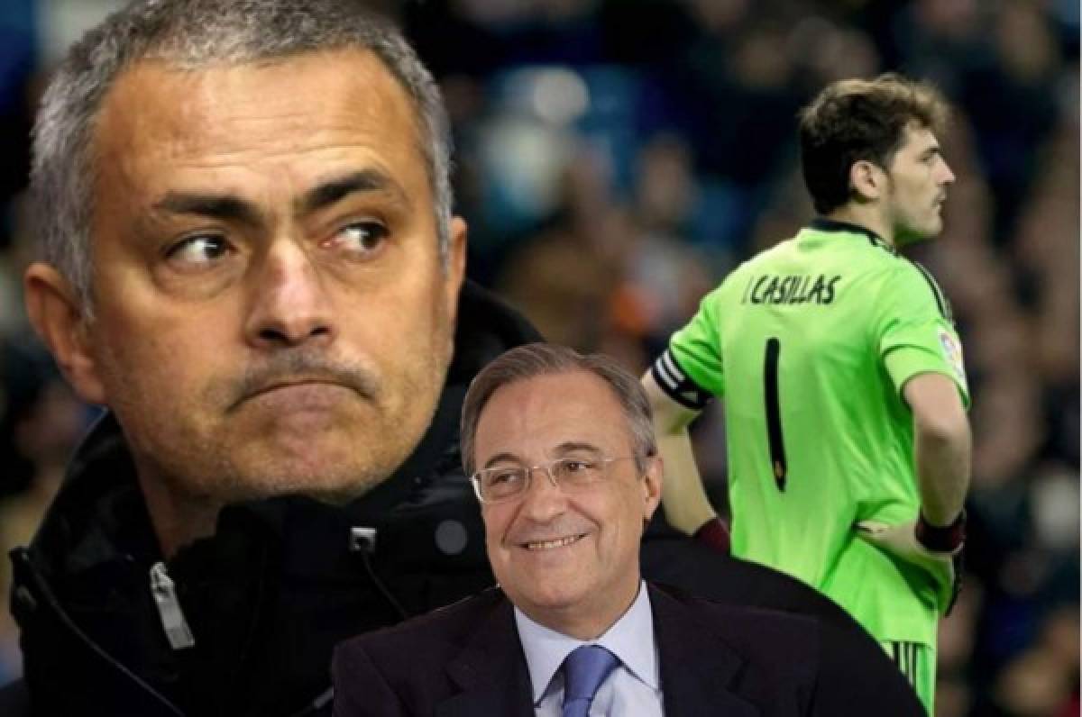 ¡Polémico! Iker Casillas dispara contra Florentino Pérez y Mourinho