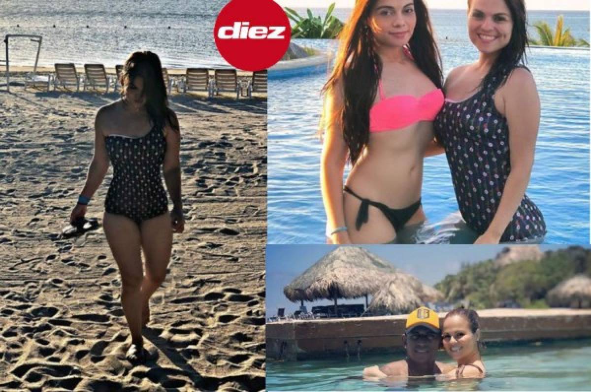 Tita Torres deslumbra en sus espectaculares vacaciones con Costly en Roatán