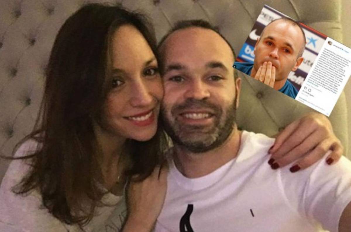 La emotiva carta de la mujer de Iniesta sobre el adiós del jugador del FC Barcelona