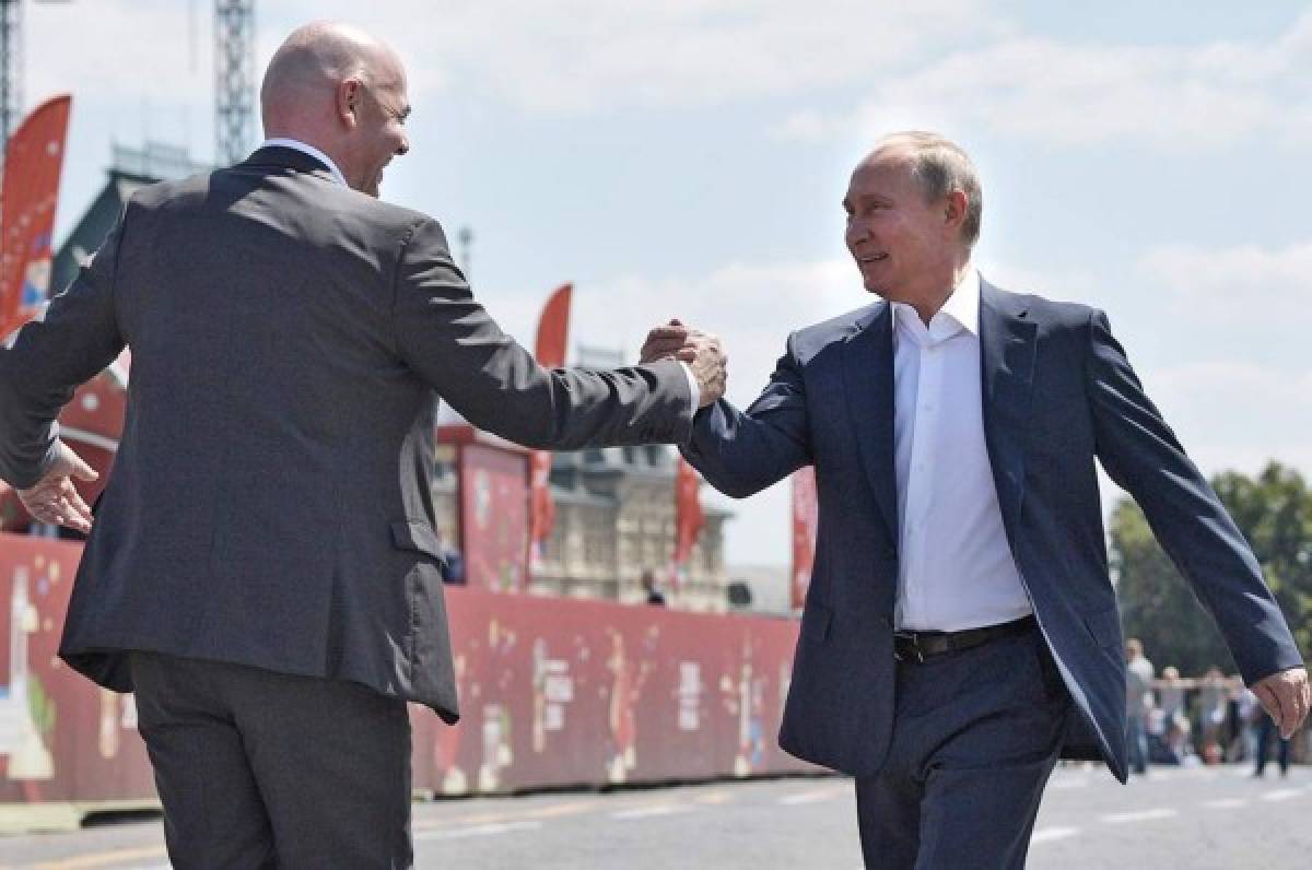 El pedido del presidente Putin a los jugadores de la selección de Rusia