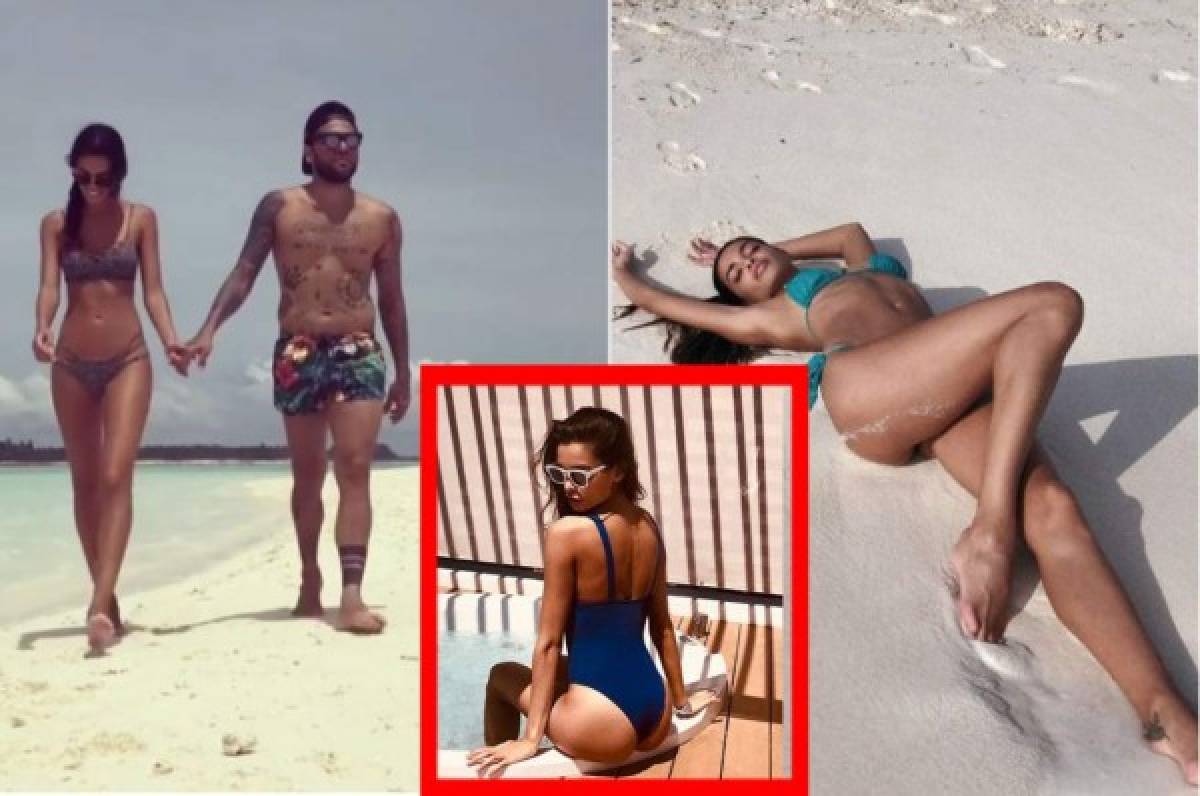 Las fotos 'hot' de la mujer de Dani Alves en sus vacaciones en las Maldivas