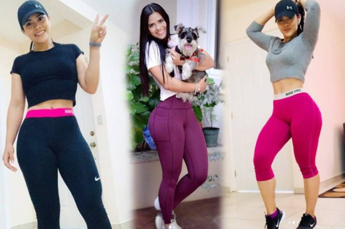 La bella Keylin Barralaga da clases de cómo mantenerse fit en cuarentena