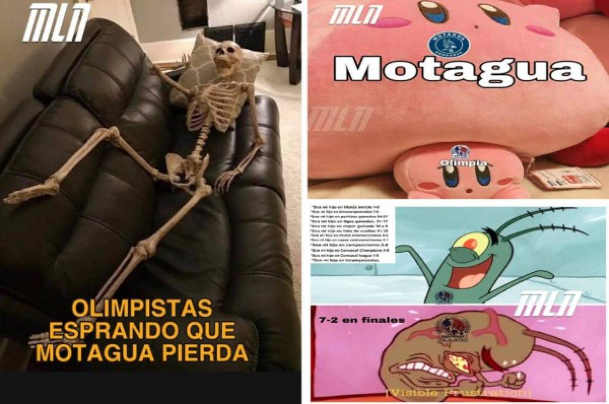 ¡Para reír! Los crueles memes que calientan el clásico Olimpia-Motagua en el Apertura 2020