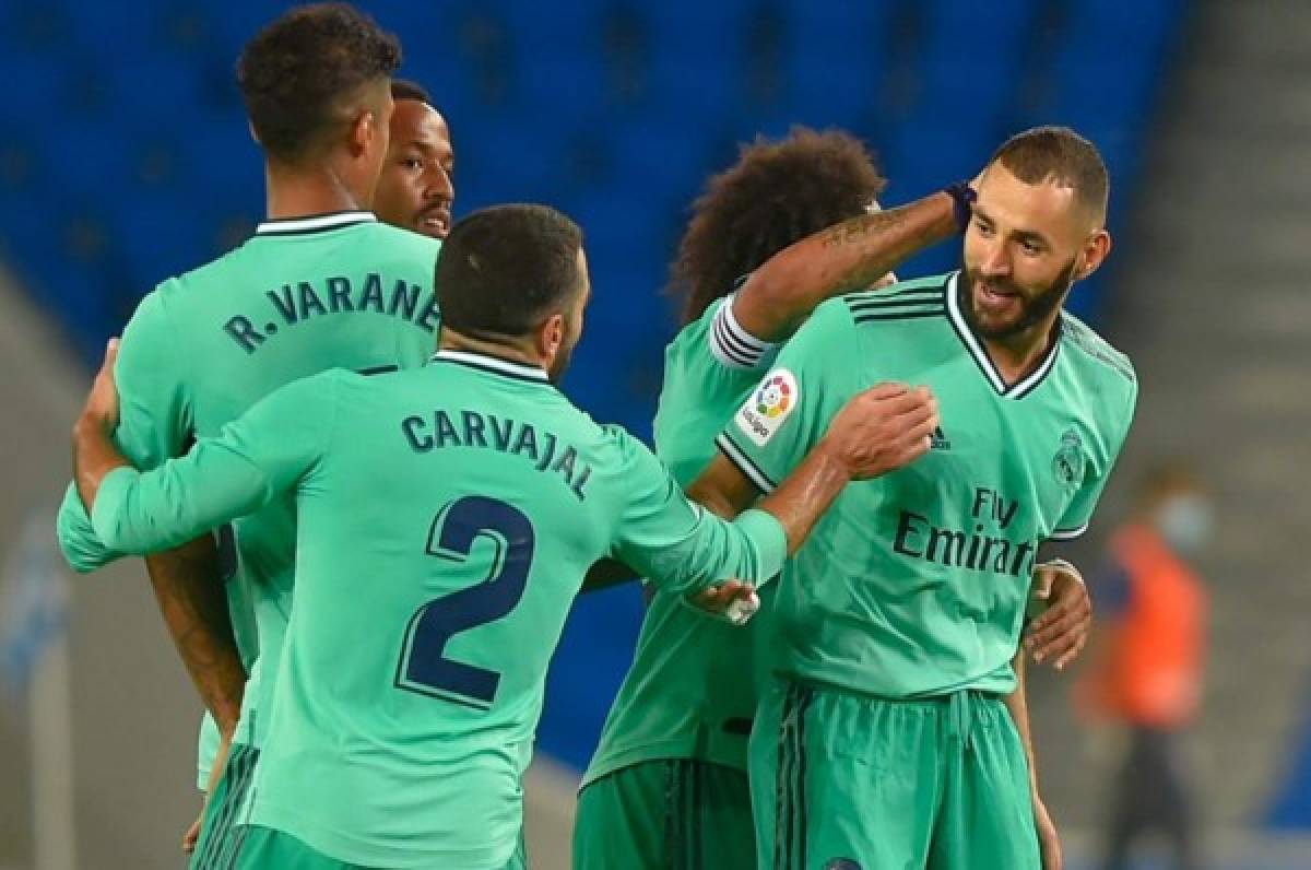 Repasá el minuto a minuto de la gran victoria del Real Madrid sobre la Real Sociedad