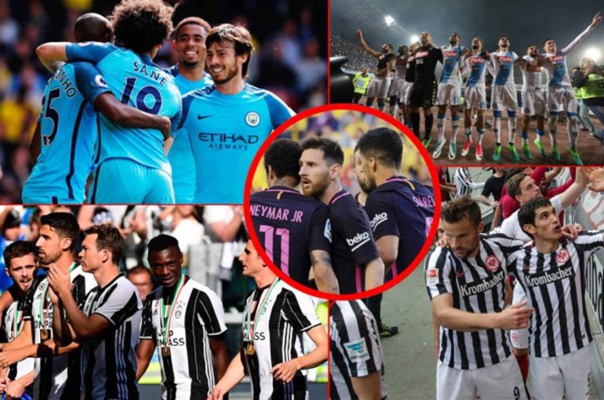 ¡Sorpresas! Los equipos clasificados a Champions League en las grandes ligas de Europa