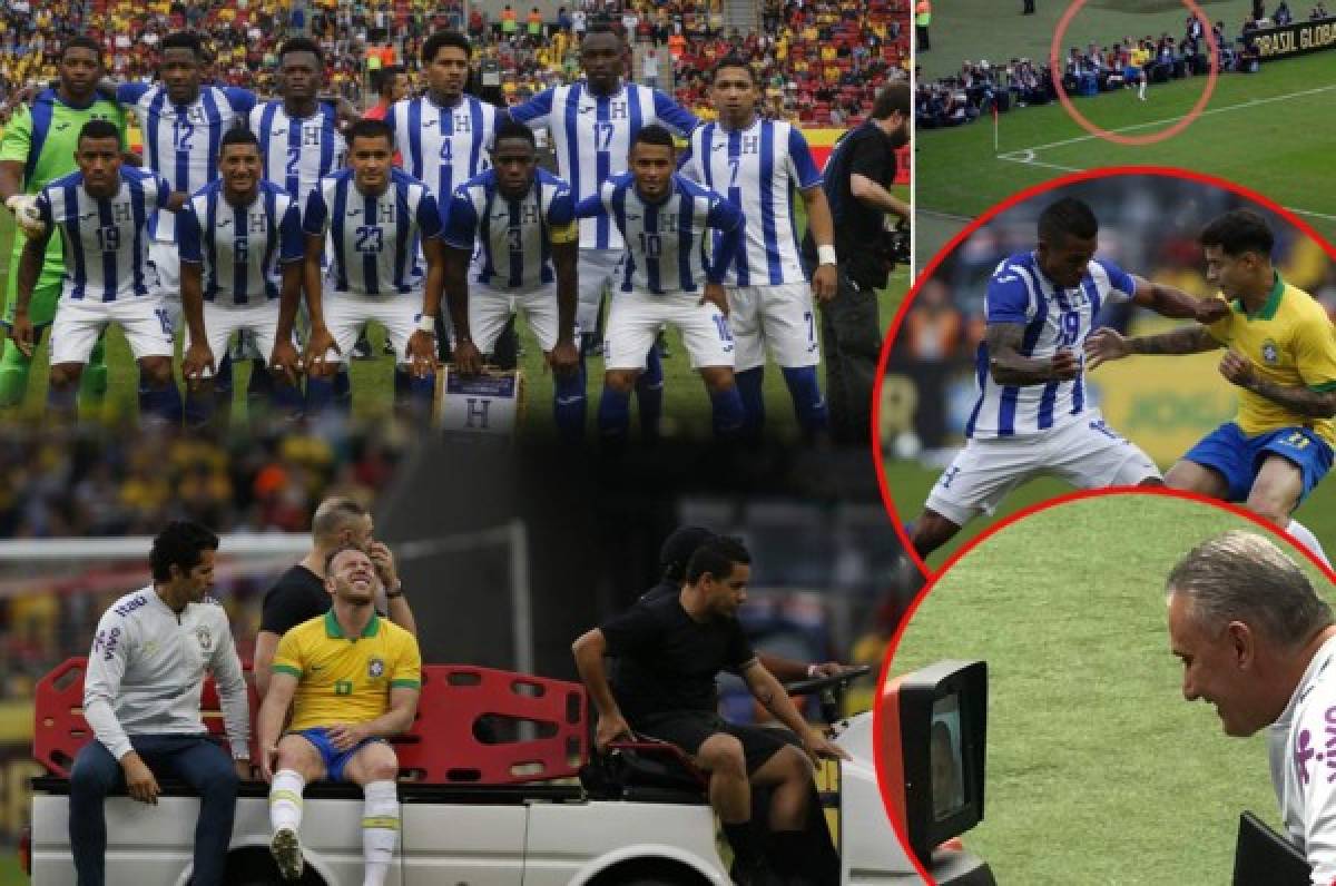 En fotos: Choque de Garrido contra Coutinho, la tristeza de Honduras y el dolor de Arthur