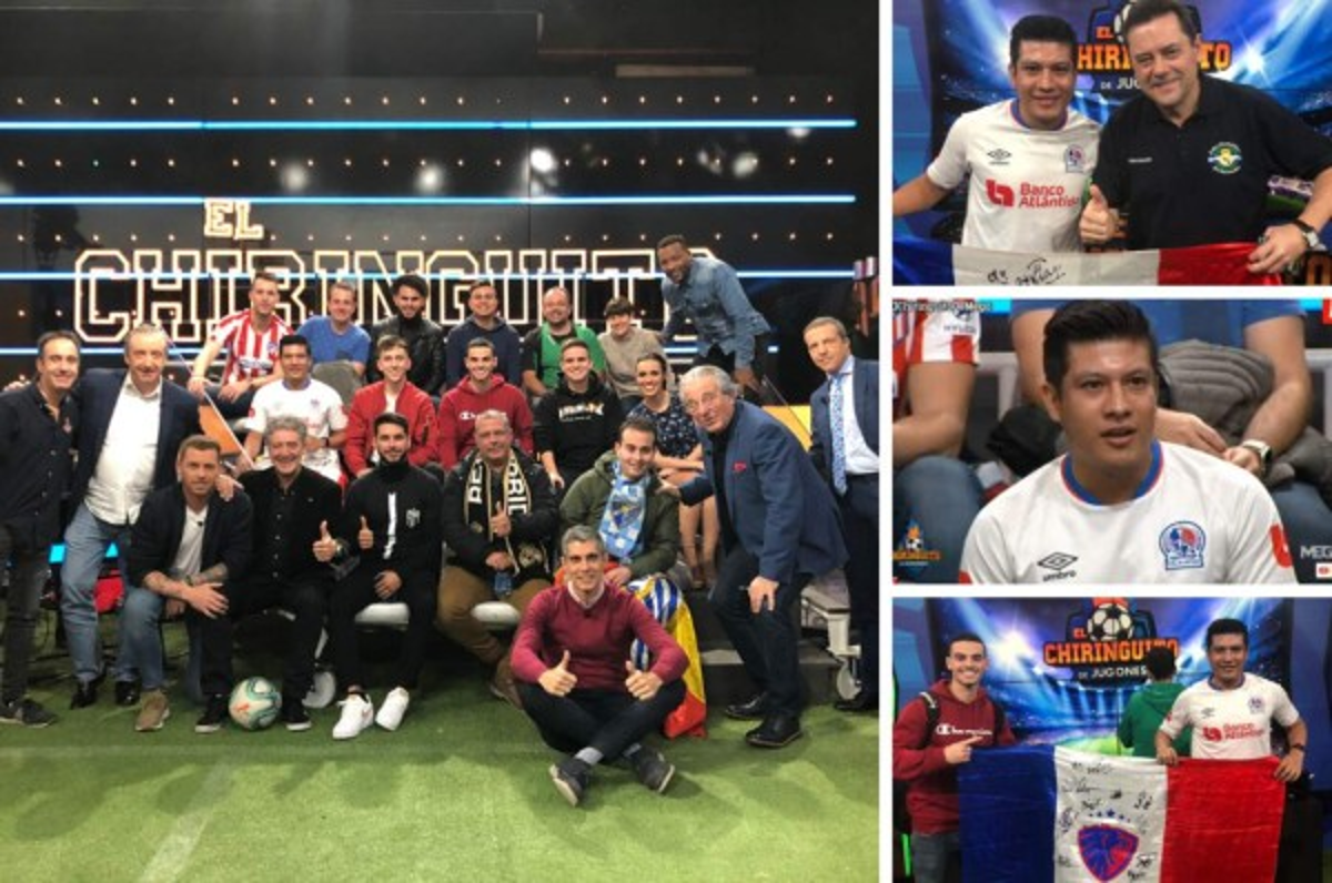 Aficionado de Olimpia estuvo en el último programa de 'El Chiringuito' en 2019   