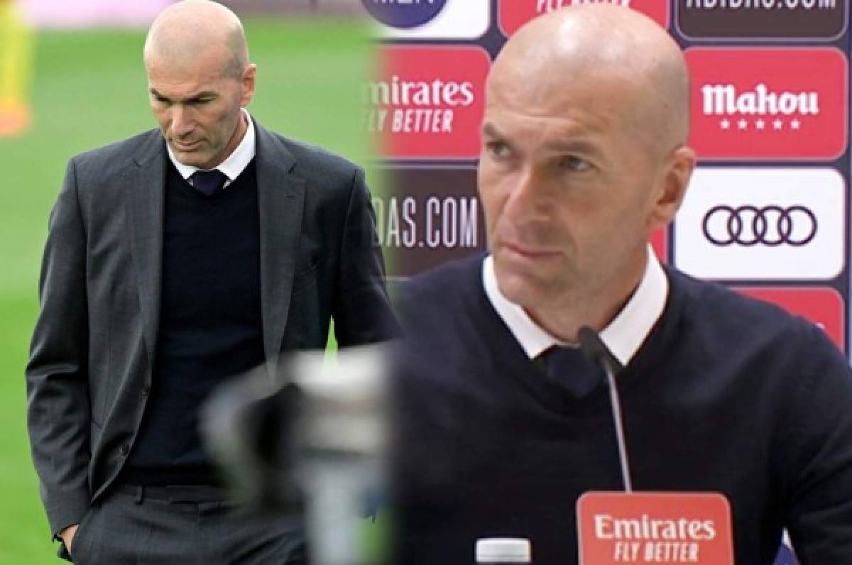 Zinedine Zidane sobre su futuro en Real Madrid: 'En los próximos días hablaré con el club
