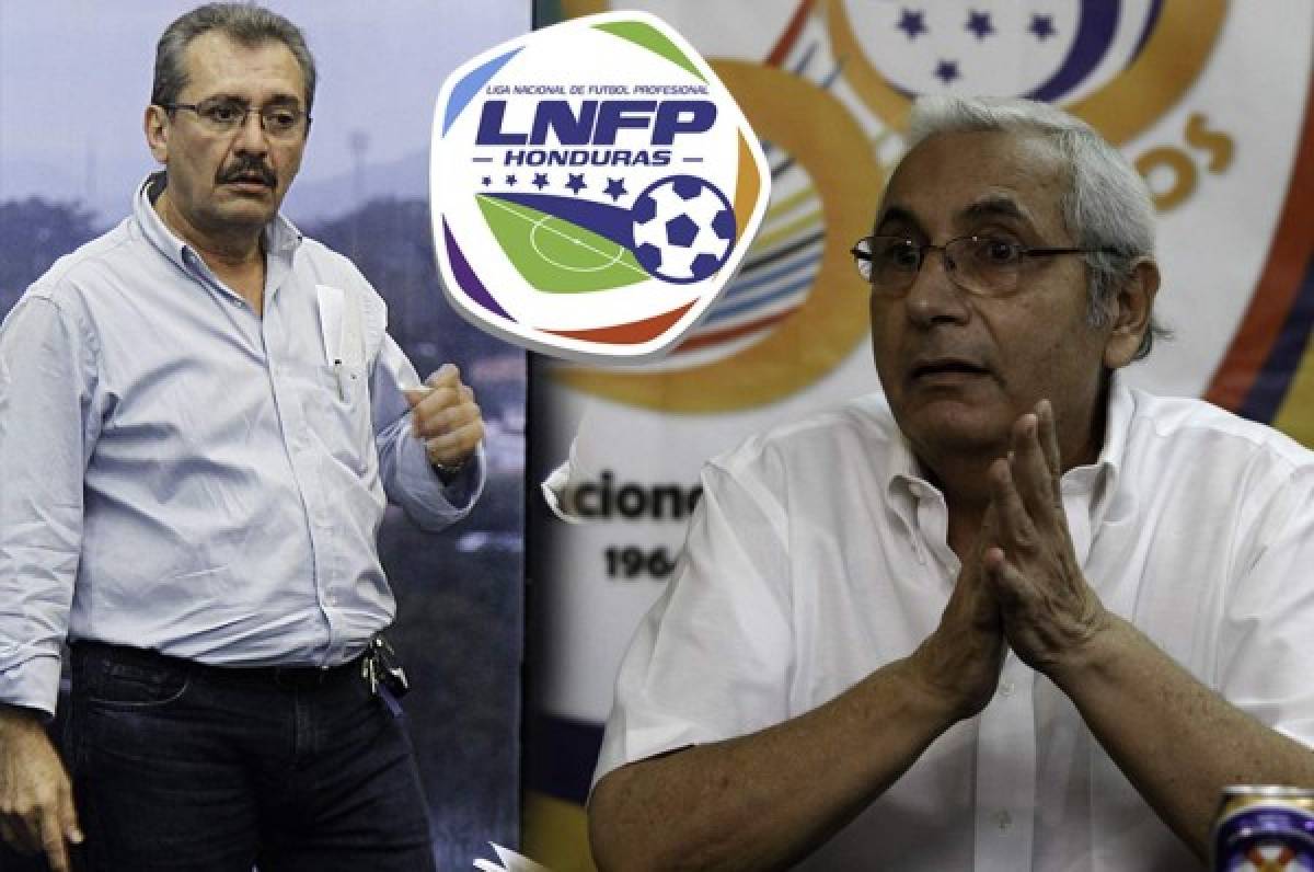 Wilfredo Guzmán y Selim Canahuati, la lucha por gobernar Liga Nacional