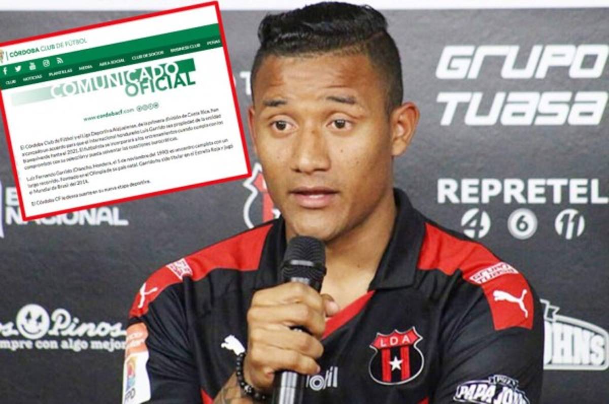 El Córdoba confirma la compra de Luis Garrido pero deja en el aire su futuro