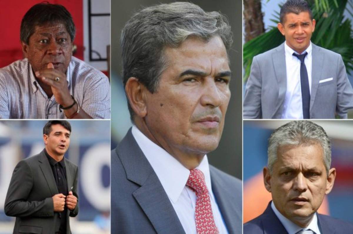 Los cuatro entrenadores que pueden sustituir a Pinto en la selección de Honduras