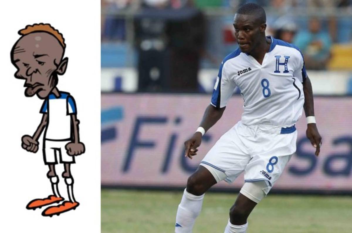 ¡Para morir de risa! Seleccionados de Honduras en cómics ¿se parecen?