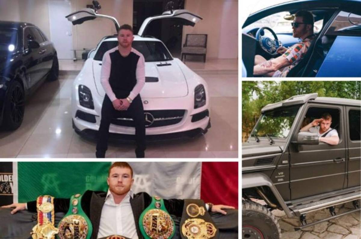 Canelo Álvarez y su espectacular colección de autos desde Lamborghinis hasta un Bugatti Chiron