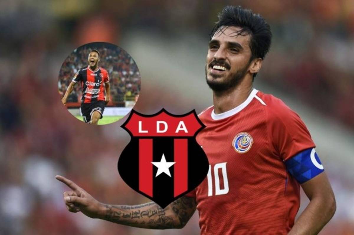 El hondureño Alex López le cede el '10' a Bryan Ruiz, el nuevo fichaje del Alajuelense