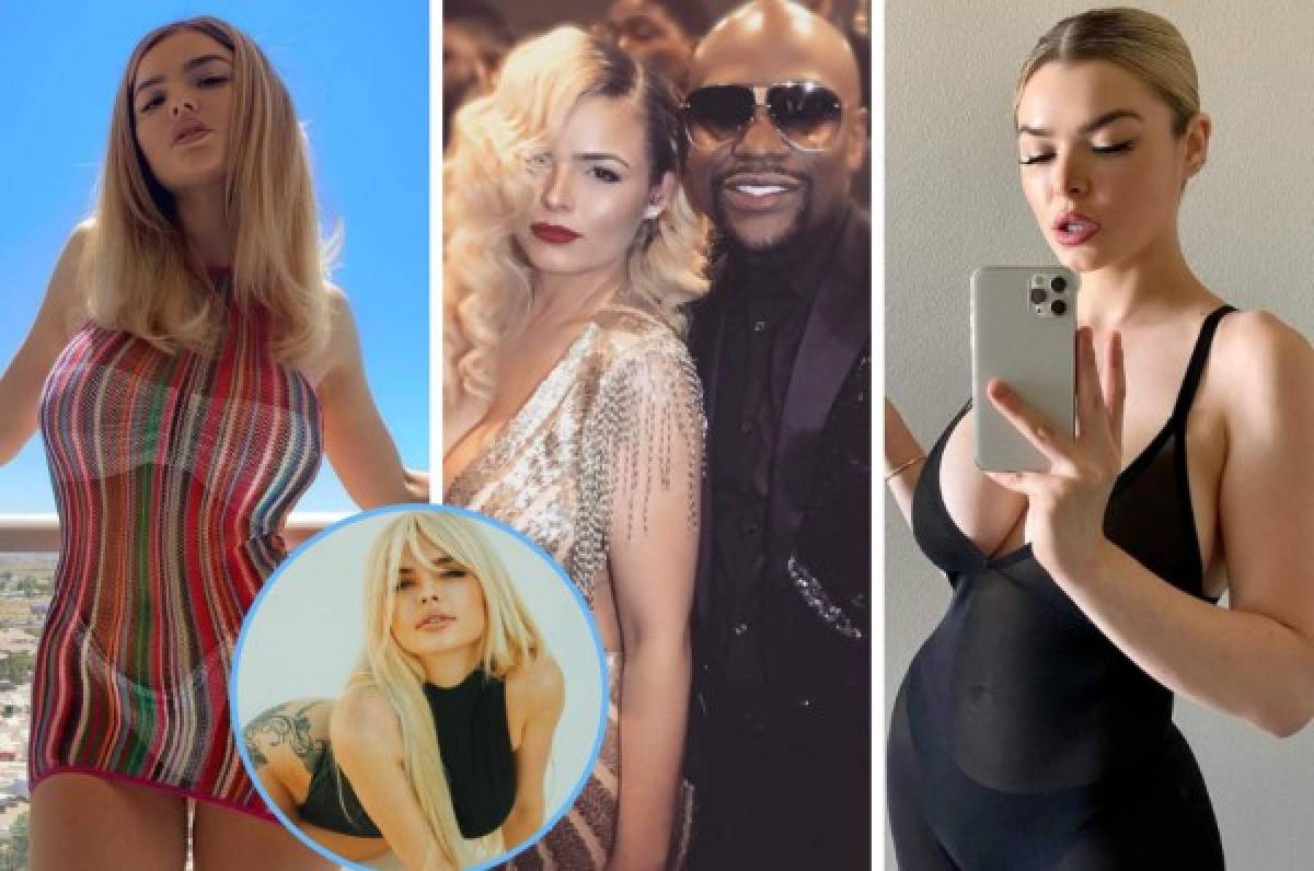 La conoció en un club de striptease: Así es Anna Monroe, la nueva novia de Floyd Mayweather  