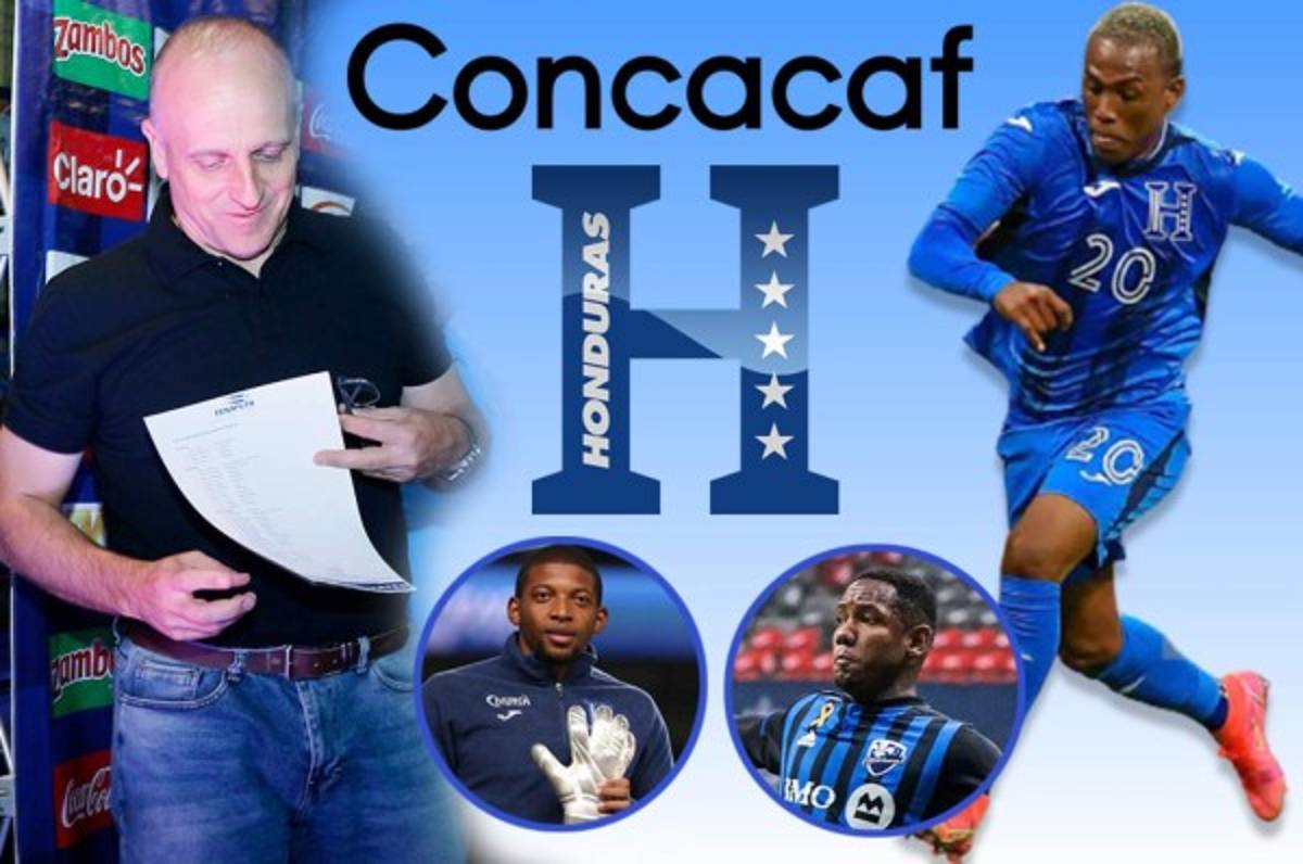 ¡Con sorpresas y novedades! Así se confecciona la lista definitiva de Honduras para la Copa Oro