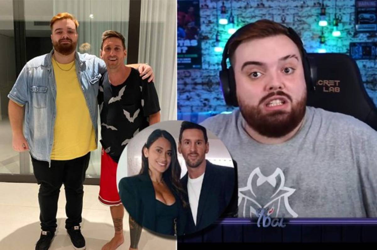 Ibai Llanos: la increíble anécdota tras conocer a Messi en la cena de despedida y su blooper con Antonela Roccuzzo