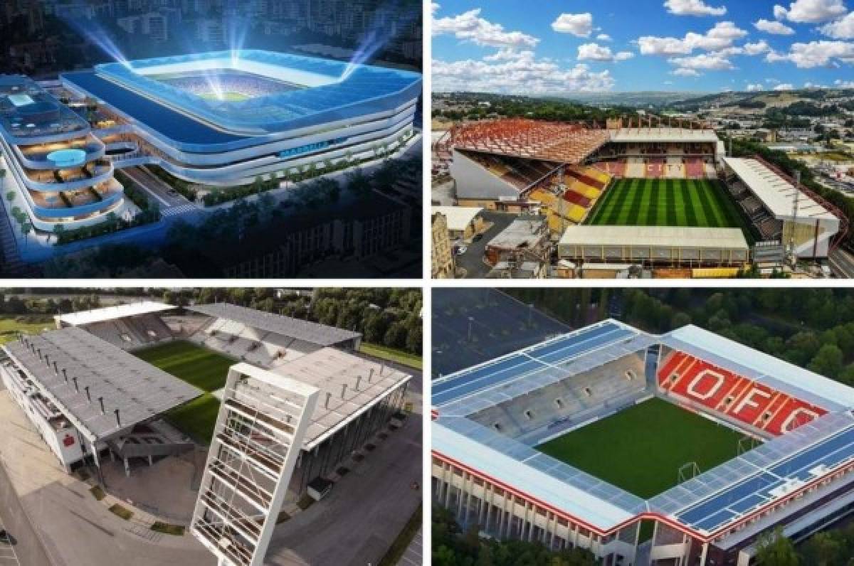Los estadios más impresionantes de clubes modestos: De tercera y hasta cuarta división