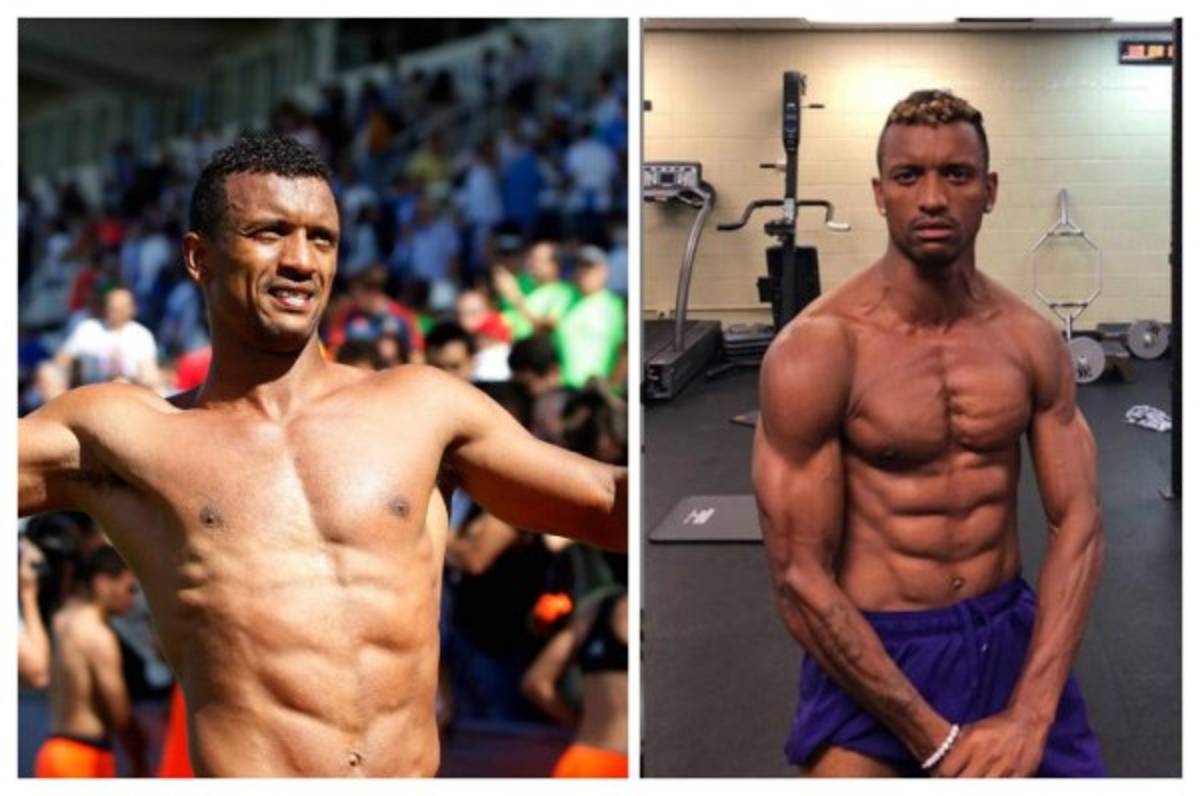 El impresionante cambio físico del portugués Luis Nani