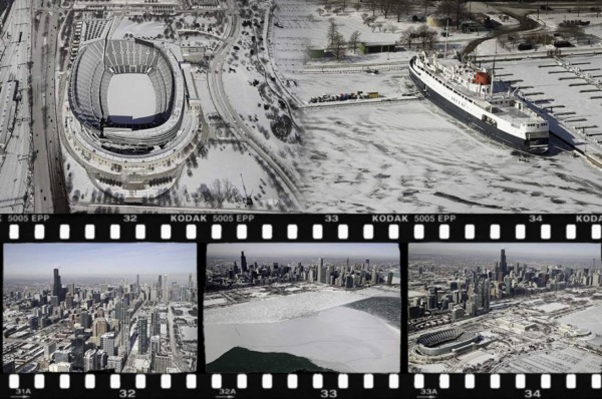 FOTOS: Impresionantes imágenes de la ciudad de Chicago cubierta de hielo