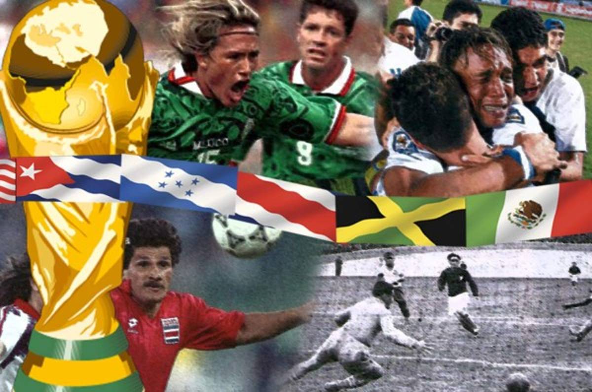 Las selecciones de Concacaf que han clasificado a mundiales