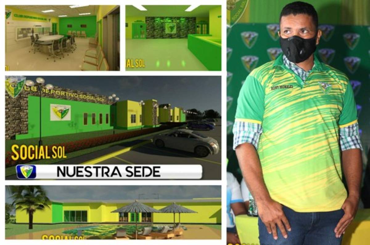 ¡Ambicioso proyecto! Social Sol presenta a Rony Morales y la maqueta de la sede que construirá